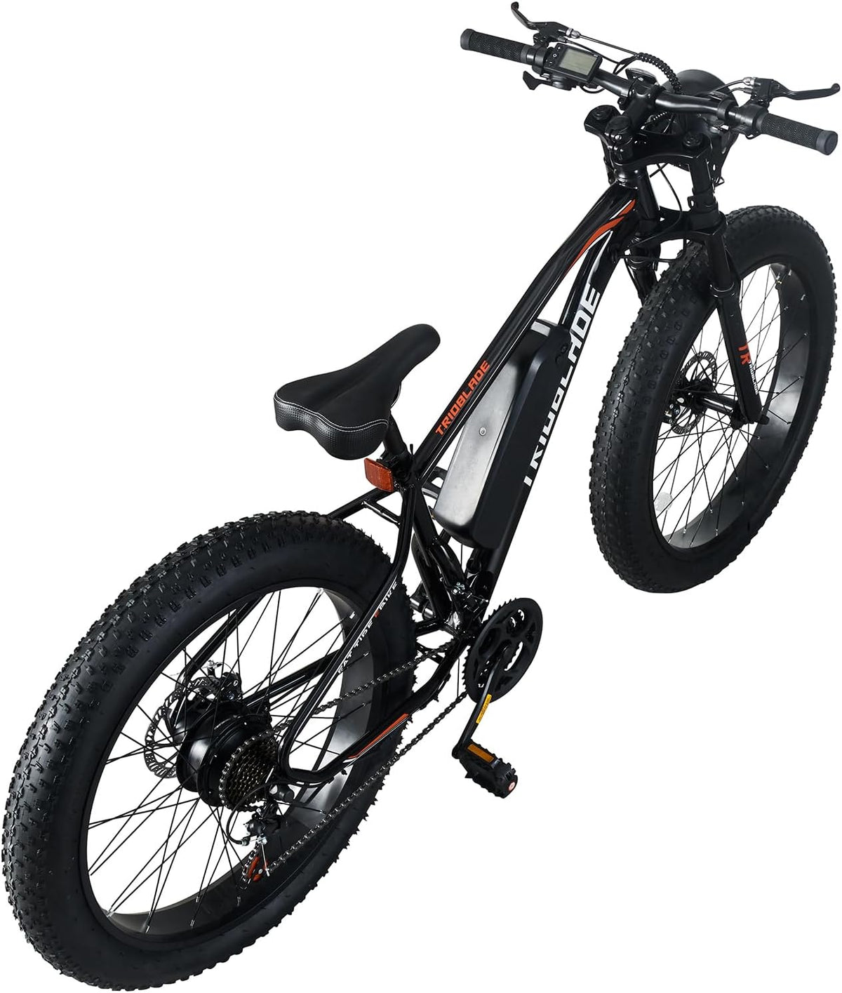 26" Fat Tire Electric Bike for Adults, 36V 10.4Ah Battery, 250W Motor, 21-Speed E-Bike with LCD Display & Dual Disc Brakes